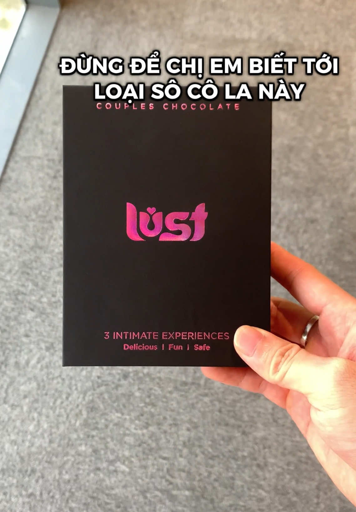 Đừng để chị em biết tới loại sô cô la này #lustchocolate #socolatinhyeu #lust 