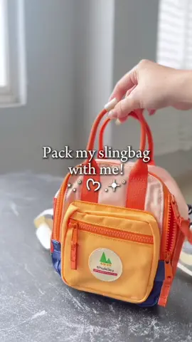 salfok sama warna slingbag-nya gemas 🤩🫵 Check out sekarang di keranjang kuning 👆  #Minibackpack #Kidbag #Ranselanak #tasmini #2in1backpackandslingbag #tasanak #shukikujapan #shikiku #shukikuindonesia 