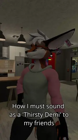 it happens, lmao #demi #furryfandom #vrchat #demisexual #fox #viwi #furrytiktok #vr #apagender 