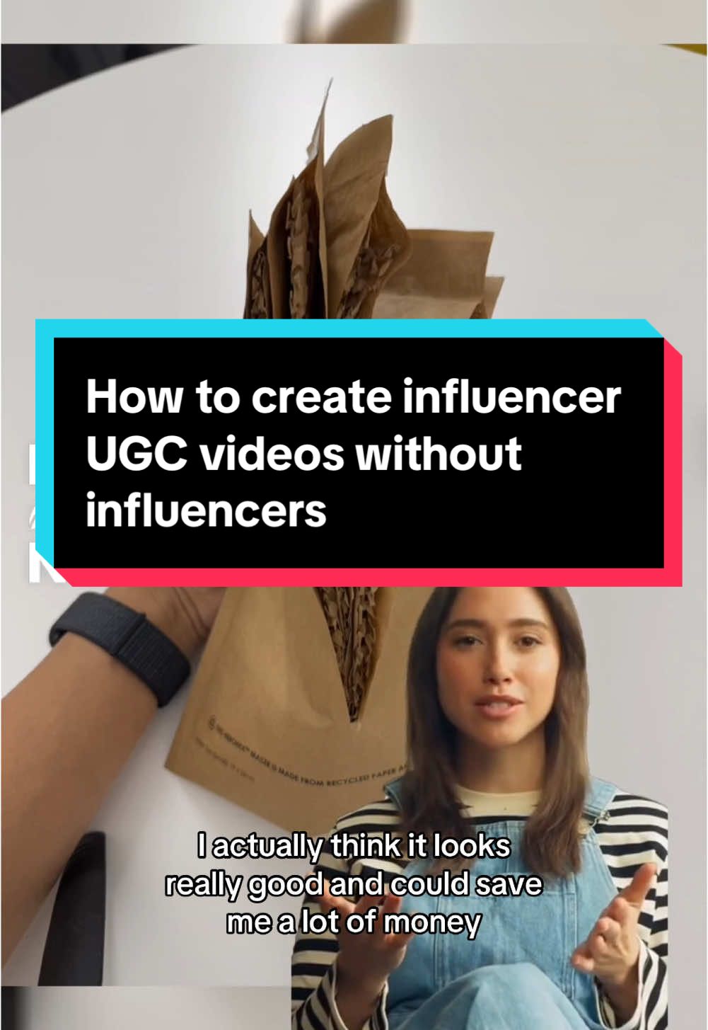 Is AI UGC something you would use in your business? It looks pretty good and is way cheaper than sending products to creators. I can think of 3 main uses for it: your product pages, meta ads and Shop App. Thoughts? #aivideo #aicontent #ugccreator #influencervideo #aitools #smallbusinesstools 