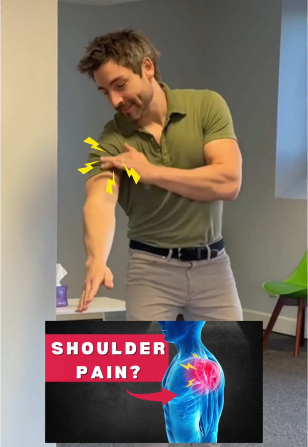 Here is how to get shoulder pain relief. #ShoulderPain #ShoulderPainrelief 