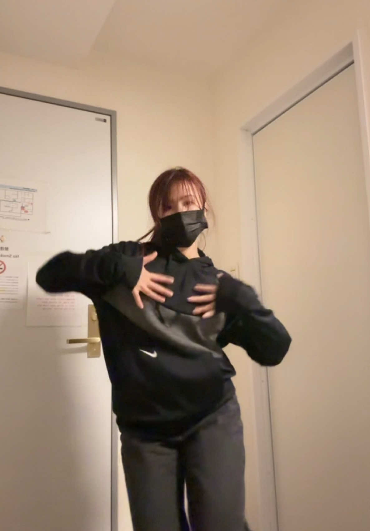 IZNA dance cover 😷 #izna #kpopfyp 
