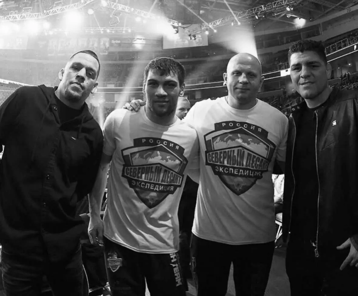 #fedoremelianenko #natediaz #armantsarukyan #nickdiaz #UFC #ufcrussia 