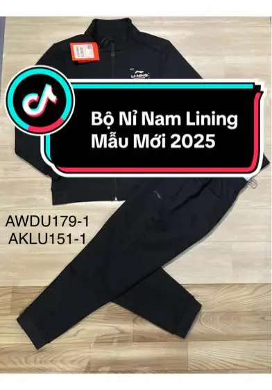 Bộ nỉ nam hót hòn họt #2024 nhà #Lining 