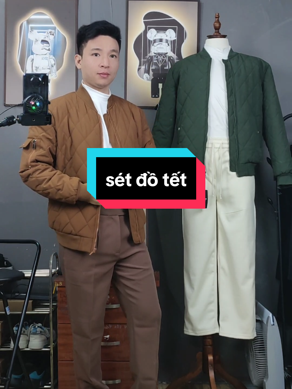 áo khoác chơi tết #huongreview #thoitrang #phoidoxinh #goclamdep 