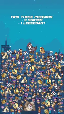 Find these Pokemon! #pokemon #pokemontiktok #whosthatpokemon #challenge #fyp #puzzle
