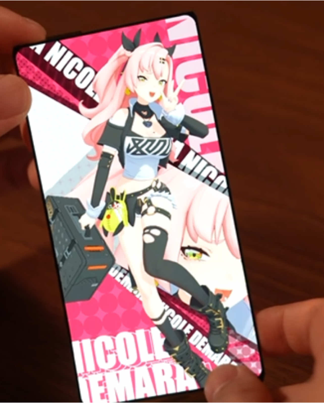 Digital artist YORIMIYA (x.com/jav6868) created an unusual card portraying Nicole Demara from Zenless Zone Zero moving between two double-sided flexible OLED displays using Unity. . Bend her any way you want: https://80.lv/articles/zenless-zone-zero-collectible-card-taken-to-next-level-with-bendable-display/ . Want to get noticed? Register on our Talent platform and publish a portfolio page to get featured 80lv.pro/join . . . . . #80lvtalent #3d #3dart #3dartist #artist #gamedev #indiedev #rendering #render #art #unity #unity3d #madewithunity #zzz #zenlesszonezero #games #Tech