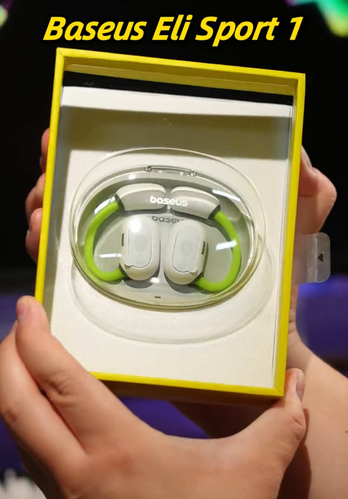 BASEUS ELI SPORT 1 Earbuds🔥 •Open-Ear Design • 16.2mm Large Driver •Low-Frequency Enhancement •TWS & Neckband Configuration • 30H Battery Life • 60ms Low-Latency •Baseus Smart Connect •Baseus Rapid Charge •Mics+Al noise reduction • IPX4 Waterproof • Support Baseus APP Hotline - +94 77 621 0111 Whatsapp - +94 77 621 0111 Website - www.otc.lk #baseus #baseusoriginal #baseusofficial #buds #earbuds #airbuds #baseusearbuds #baseuseli #baseuselisport1 #sportswear #koko #mintpay #srilanka #tiktokviral 