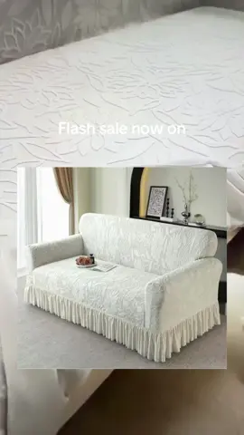 Sunflower Print Sofa Cover, 1 #fyp #foryou #TikTokShop 