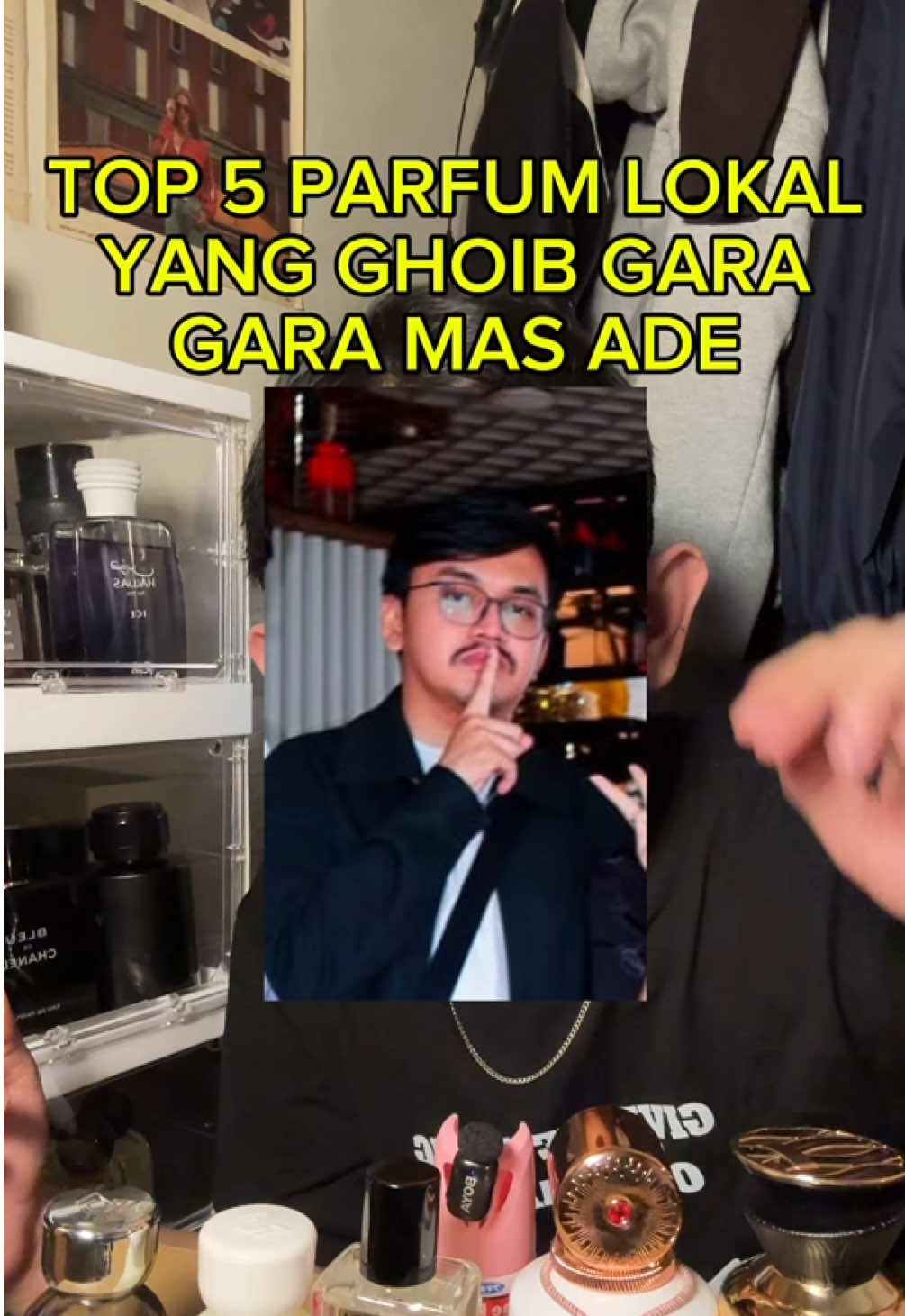 Siapa yang udah siap buat parfum baru beliau? @ade 🫣 #fragrances #fragrancetiktok #parfumlokal #parfumtiktok 