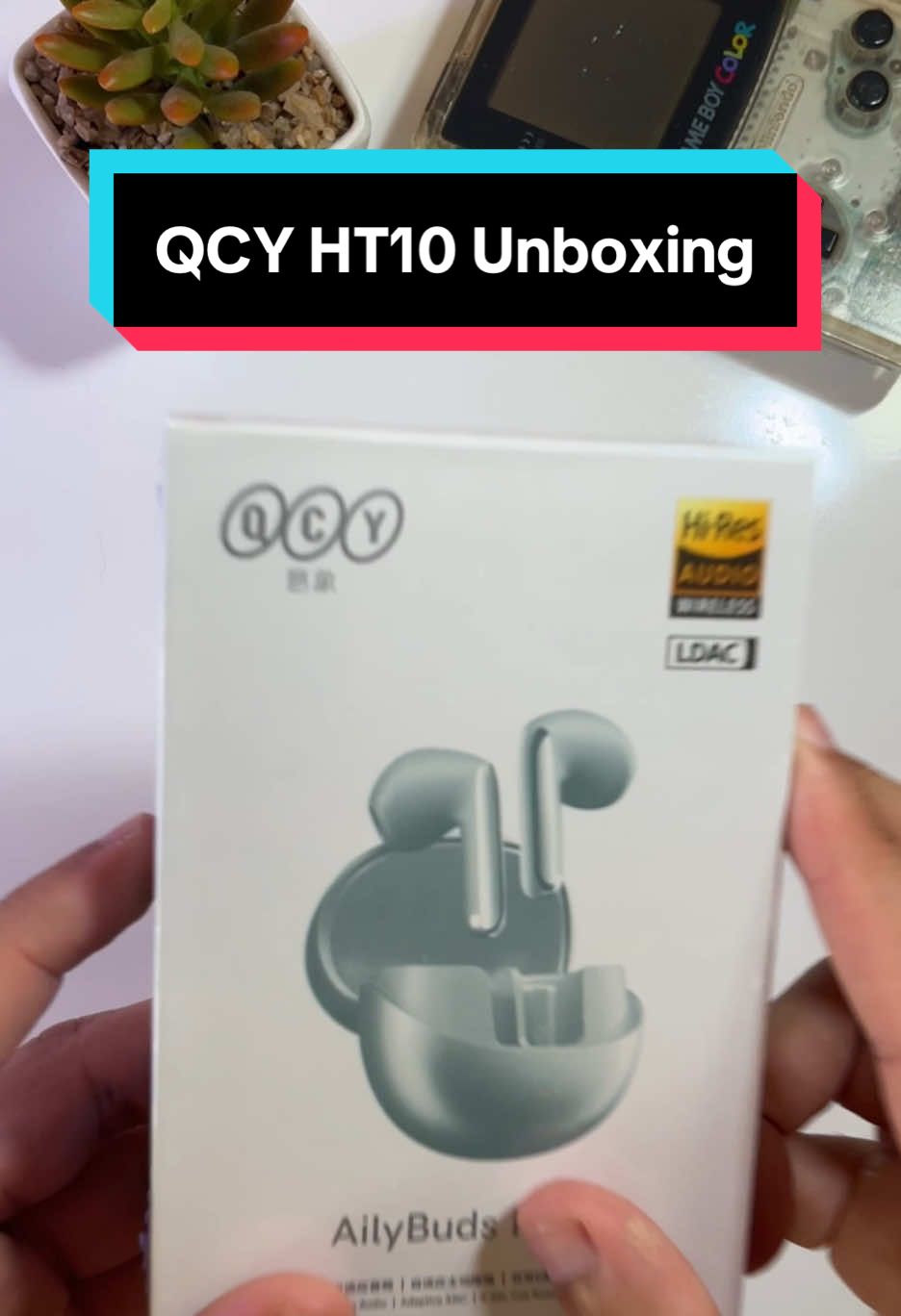 Unboxing rápido QCY HT10/Ailybuds Pro+