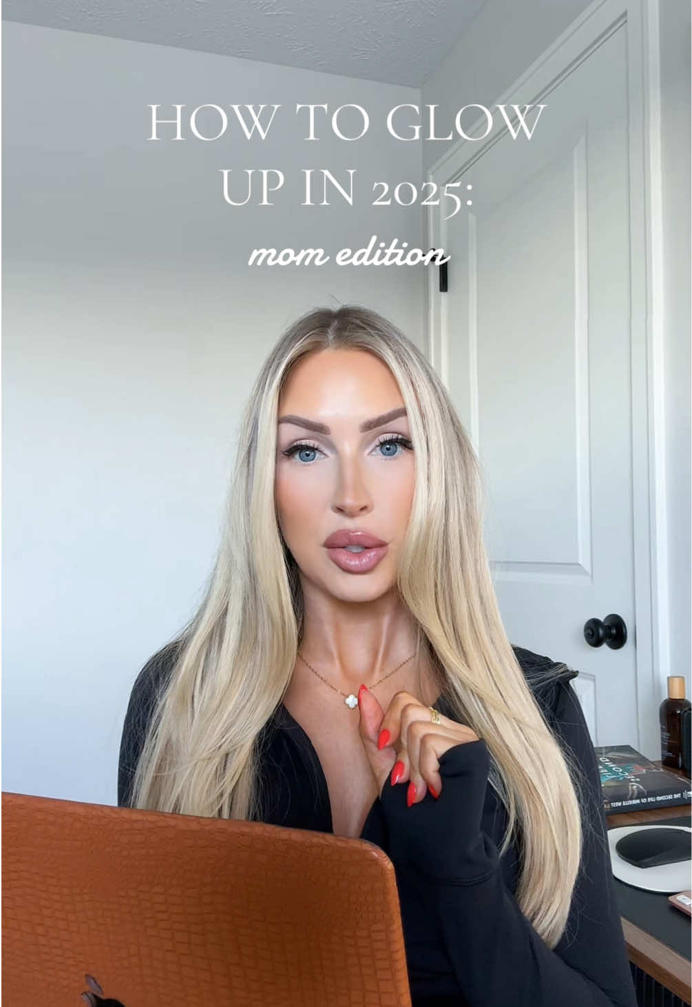 HOW TO GLOW UP IN 2025: Mom Edition 🤍✨ I linked some of my favorite products for my glow-up journey on my Amazon storefront under “Hot Mom Essentials” 😘 #hotmom2025 #glowuptips #glowup2025 #howtoglowup #GlowUp #glowupmom #momglowup #momof2 #MomsofTikTok 