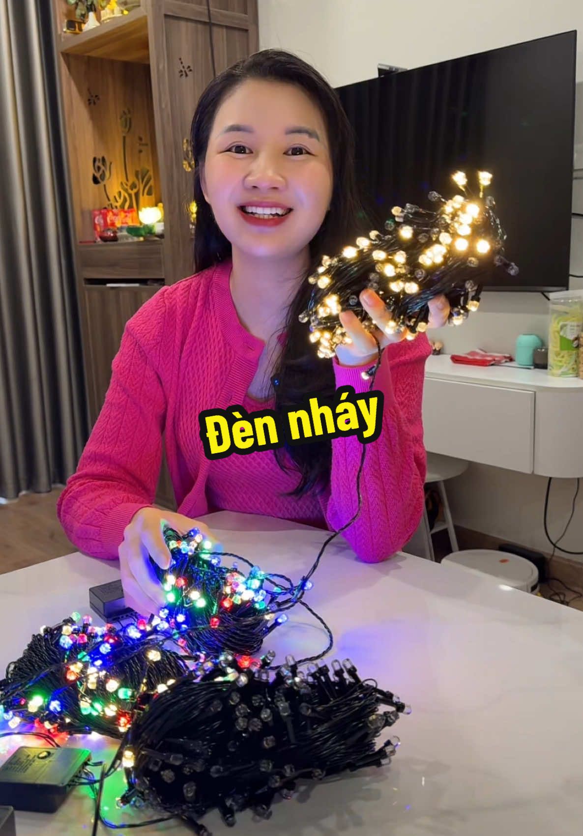 Combo 2 dây đèn Led ( mỗi dây 40m) trang trí #dennhay #dennhaytrangtri #dennhaytrangtritet #dennhay40m 