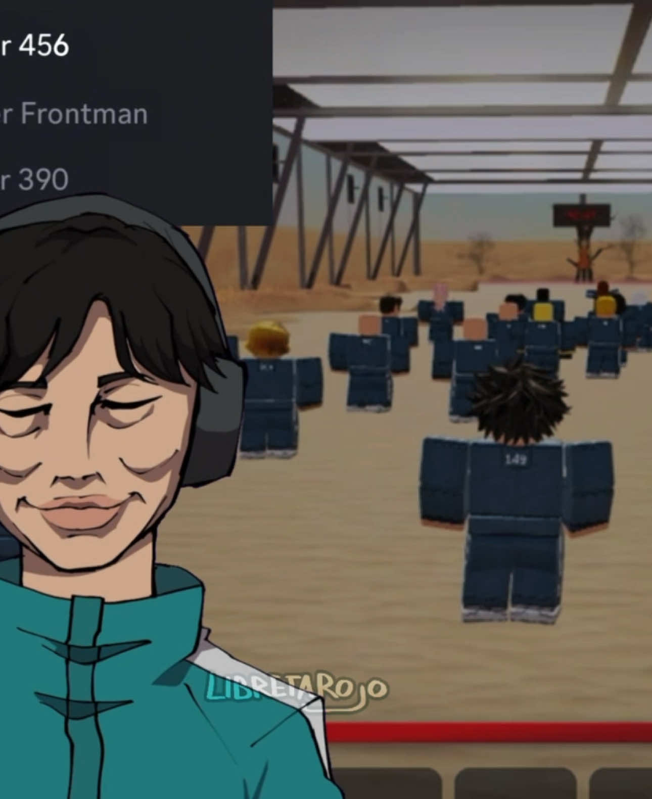 Frontman I’m watching your stream why you trying not to laugh bruh ahh😭💀 #squidgame #squidgames2 #squidgameseason2 #roblox #frontman #ishowspeed #animation #viralvideo 