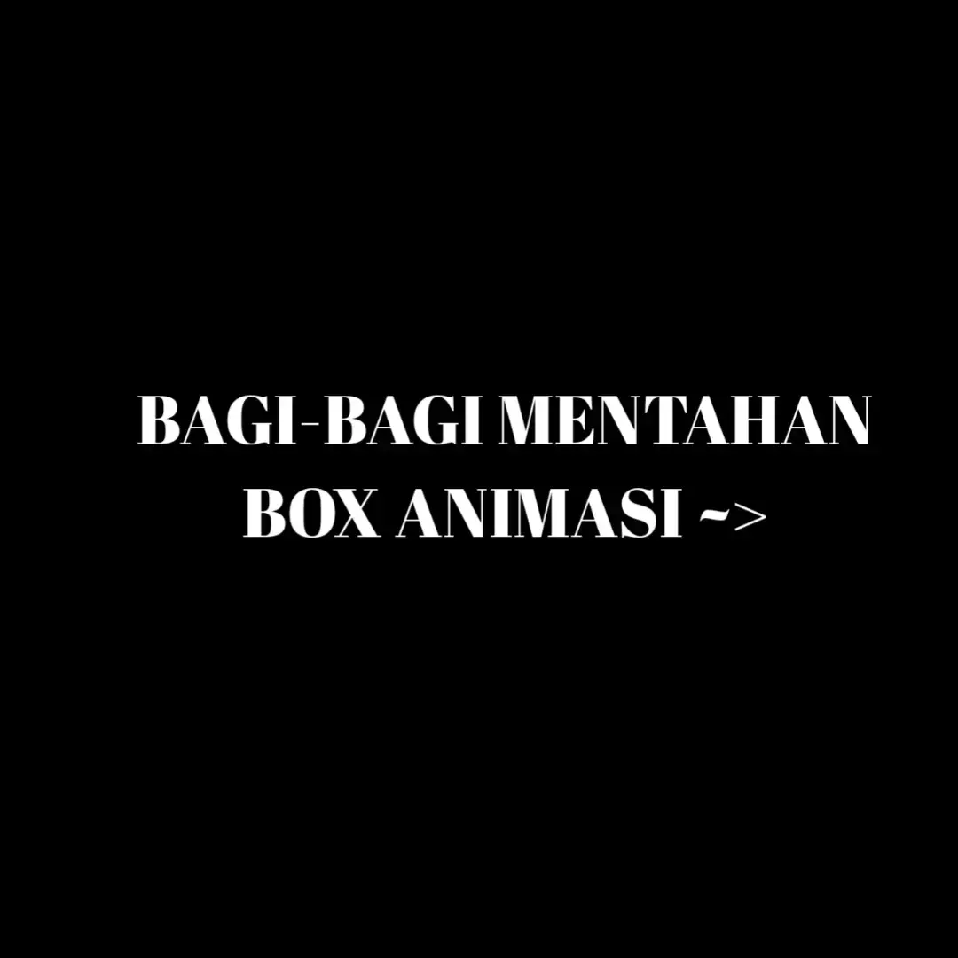 bagi² mentahan box cla