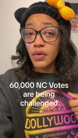 I woke up pissed af! This should NOT be happening in North Carolina. Please check to see if your name is 1 of 60,000 to make sure your vote is qualified! An exception was made for WNC residents who did not have a form of ID because of the hurricane and now they want to say your vote does not count! #northcarolinavoters #northcarolina #westernnorthcarolina #buncombecounty 