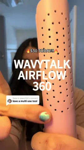 Replying to @angee3301 Love my @wavytalkofficial airflow 360! Get fast salon-style curls or sleek straight hair with this 2-in-1 styling tool. Get it while its on sale with free shipping!  #wavytalk #wavytalkhair #wavytalkairflowstyler #airflowstyler #2in1straightenerandcurler #straightener #TikTokShop #tiktokshopmademebuyit 2-in-1 straightener and curler  Best straightener TikTok shop Best cheap straightener Top rated hair straightener Best flat iron straightener Curl hair with straightener 