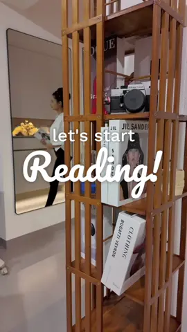 A bookshelf that does more than just hold books—it SPINS! 🌀📖#yowos #bookshelf #spacesaving #furniture #bookcase #rotatingbookshelf #shopvideocarnival #bookshelftour 