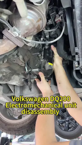 🛠️🚗Volkswagen DQ200 Electromechanical unit disassembly #volkswagen #dq200 #gearbox #transmission #tik_tok #fyp #fy 
