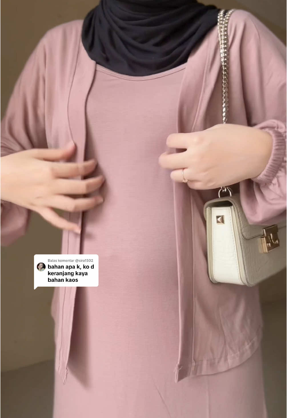 Membalas @@sira1502 bahannya spandek kayak kaos gitu adem ka hii 🥰 #dress #innerdress #ootdhijab #outfitcheck #ootdhijabsimple #outfitbumil #ootdbumil 