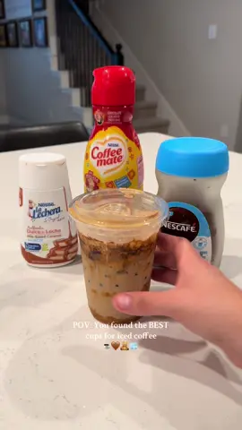 Iced coffee even when it’s snowing 🌨️🤎  #icedcoffee #coffee #coffeecup #coffeecups #coffeemate #nescafe #chocolate #chocolateabuelita #mexicanhotchocolate #cafecito #icedcoffeeathome 