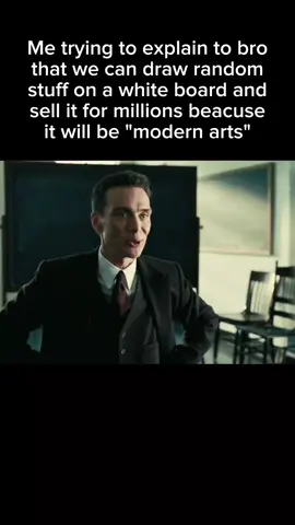 It's paradoxical and yet it works #fyp #funny #Meme #real #relatable #modernart #Oppenheimer 