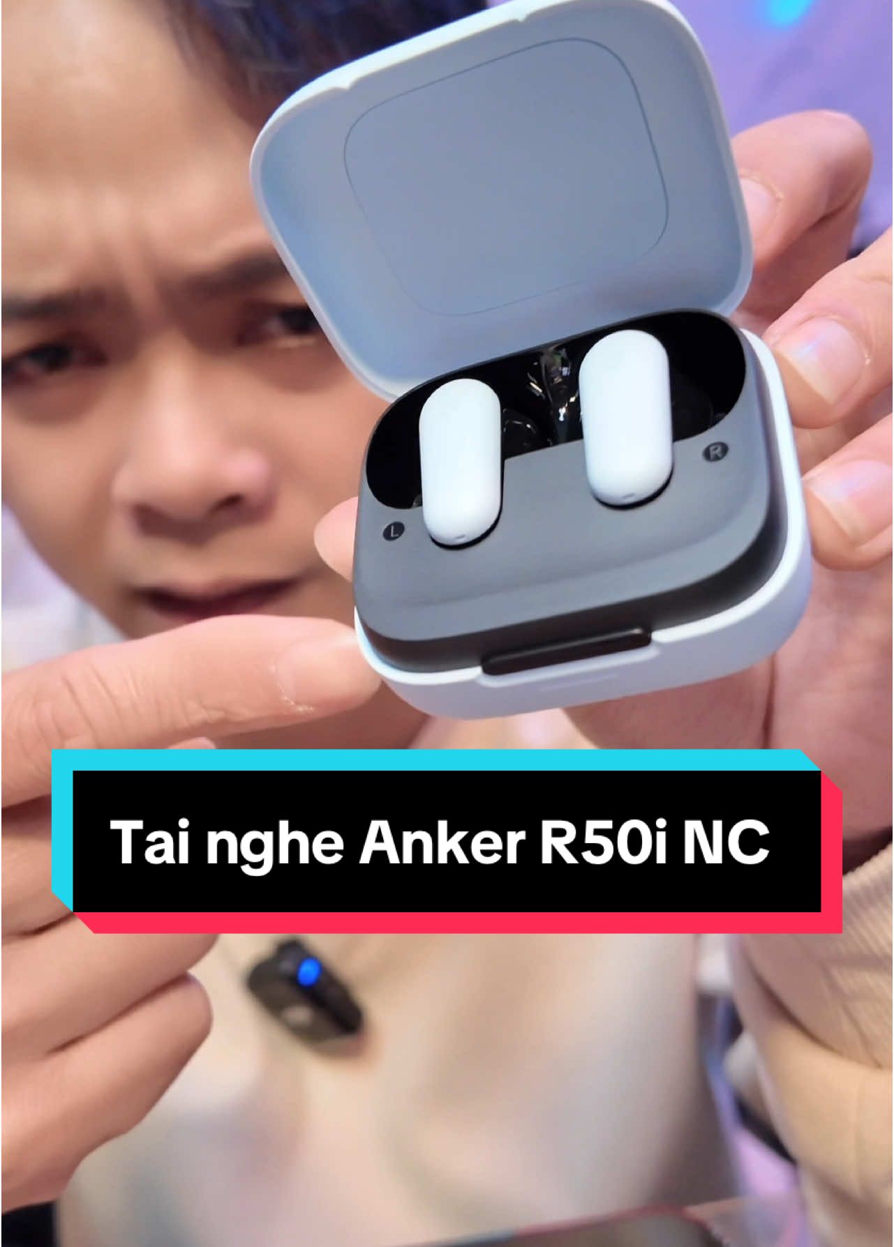 Tai nghe Anker R50i NC 4 micro đàm thoại pin trâu chống ồn căng #tainghebluetooth #coixedich 
