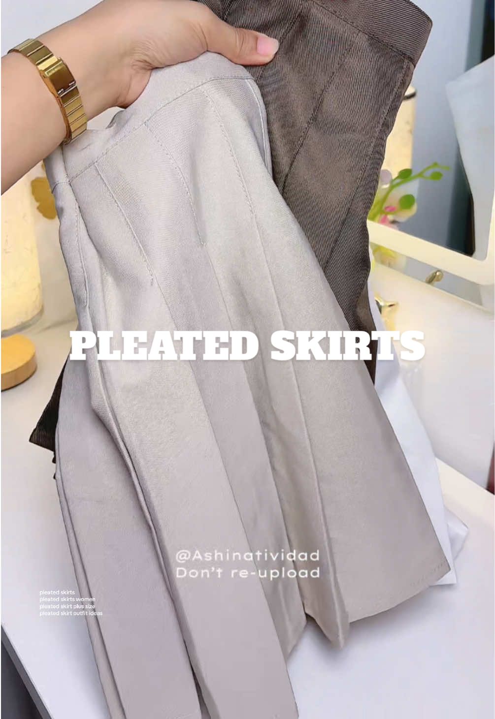 ₱99 PESOS PLEATED SKIRT #pleatedskirt #koreanpleatedskirt #skirtforwomen #skirtforgirls #schoolskirt 