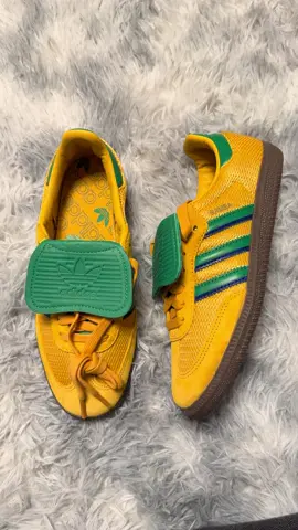 🍀 Adidas Samba LT Preloved Yellow Green 🌝 #sambalt #preloved #yellowgreen 