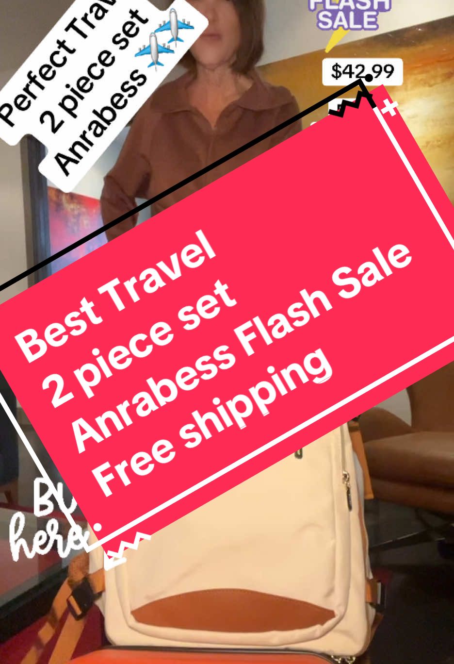 #creatorsearchinsights #travel #traveltiktok #traveltok #clothes #comfyandcute #stylish #traveling #comfortable #travellife #traveltips #women #2pieceset #athleisure #anrabess #over50 #over50club #womenover50 #womenover50ontiktok #flashsale #freeshipping #foryoupage #foryourpage #fyp 