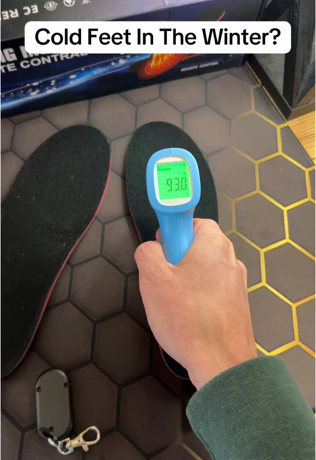 These heated insoles are great for your feet if they get cold or numb in the winter time!  they fit to any shoe or boot. #w#winterb#bootss#shoeinsolesi#insolesh#heatedshoess#snowc#coldfeett#ttshopt#tiktokshopt#tiktokmademebuyito#Outdoors