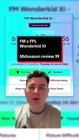 We review our FPL campaign so far… 👀 #footballmanager #fpl #PremierLeague
