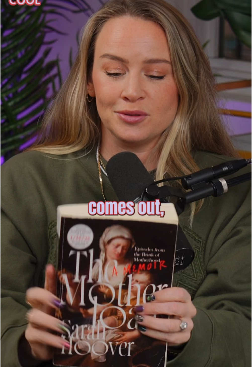 #BookTok @sarahhoov #sarahhoover #themotherload #ivf #ivfjourney #motherhood #coolcoolcoolpodcast 