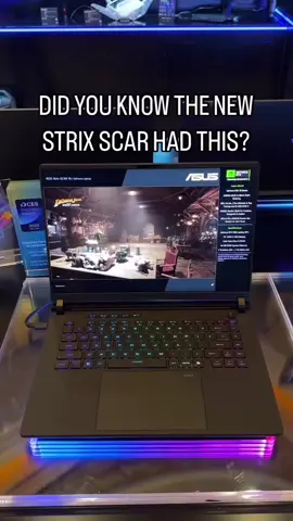The new 2025 #ROG #StrixSCAR comes with a tool-less uograde 😍 #CES2025 