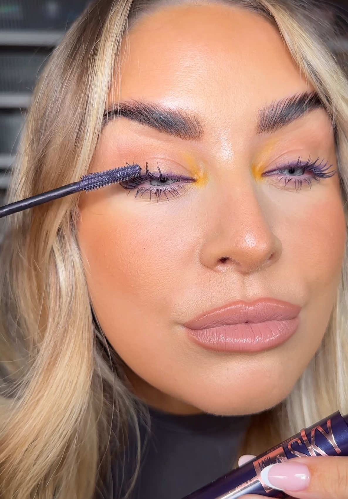 @MaybellineUK plum twilight mascara is BEAUTIFUL!! ##mascarareview##purplemascara##mascarahack##skyhighmascara