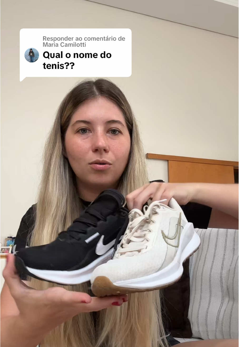 Respondendo a @Maria Camilotti Nike Downshifter 13, branco ou preto?? Amigas se puderem indicar mais tênis pra treino na academia, eu agradeço! ❤️‍🔥     #nike #treino #tenisfeminino #tenis #tenisnike 
