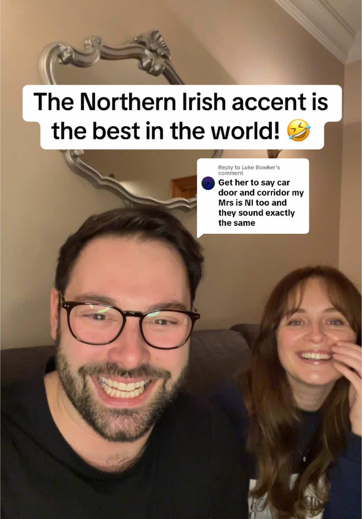 Replying to @Luke Bowker The Northern Irish accent strikes again 🤣🤣 #northernirish #northernirishaccent 