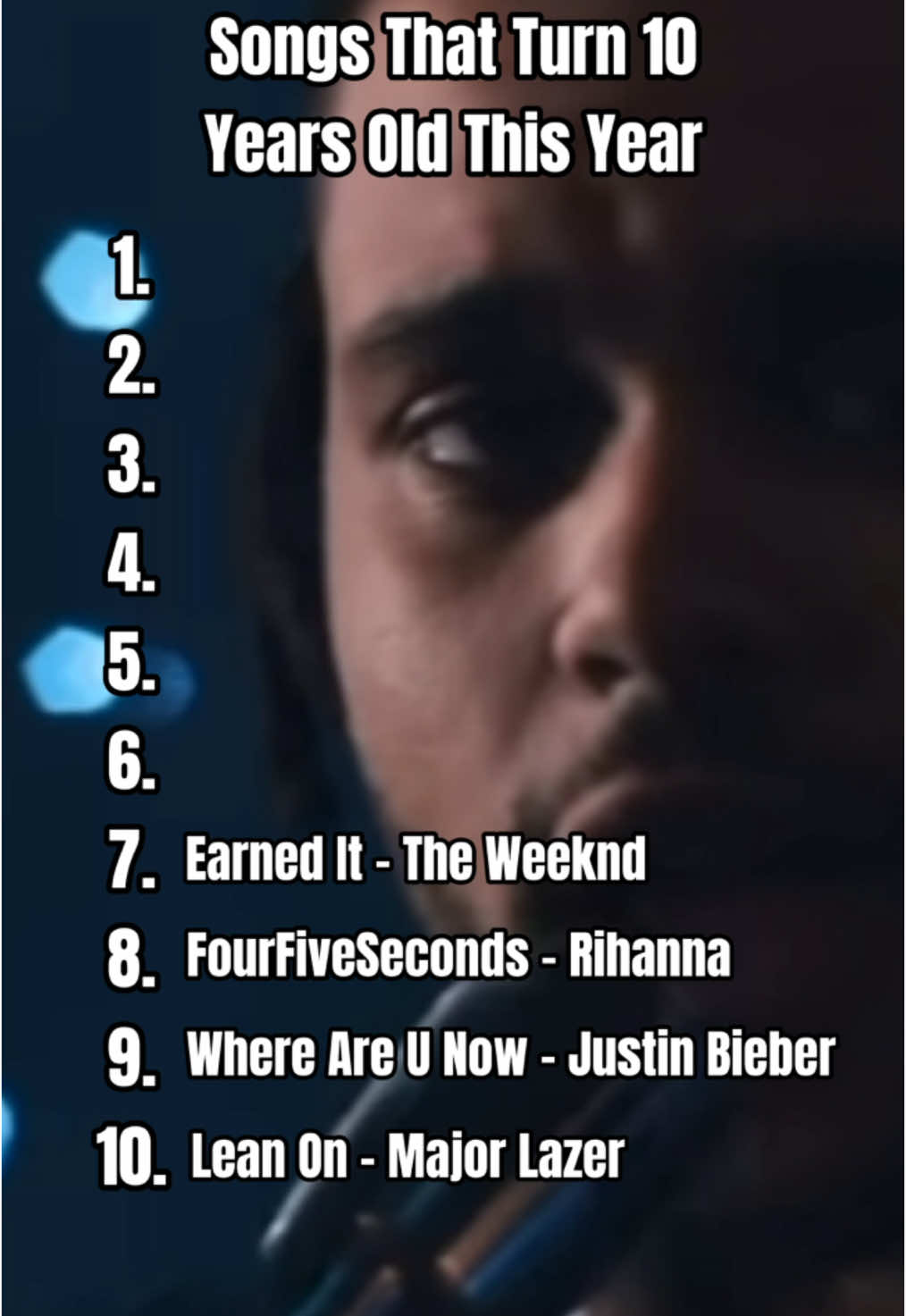 Songs That Turn 10 Years Old This Year😳 #songs #fyp #top10 #nostalgia #childhood #thowback #pop #disney #2015 #2025 