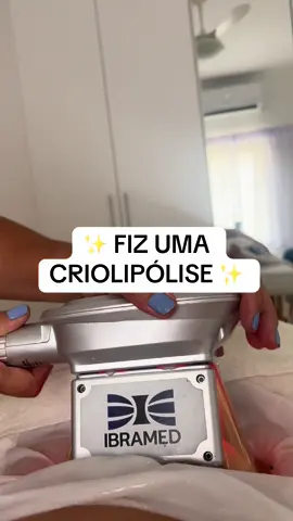 Adorei a experiência🫶 #criolipolise #procedimentoestetico #estetica