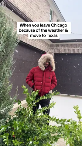 This some bullsh% 😂 #fyp #dallas #snow 