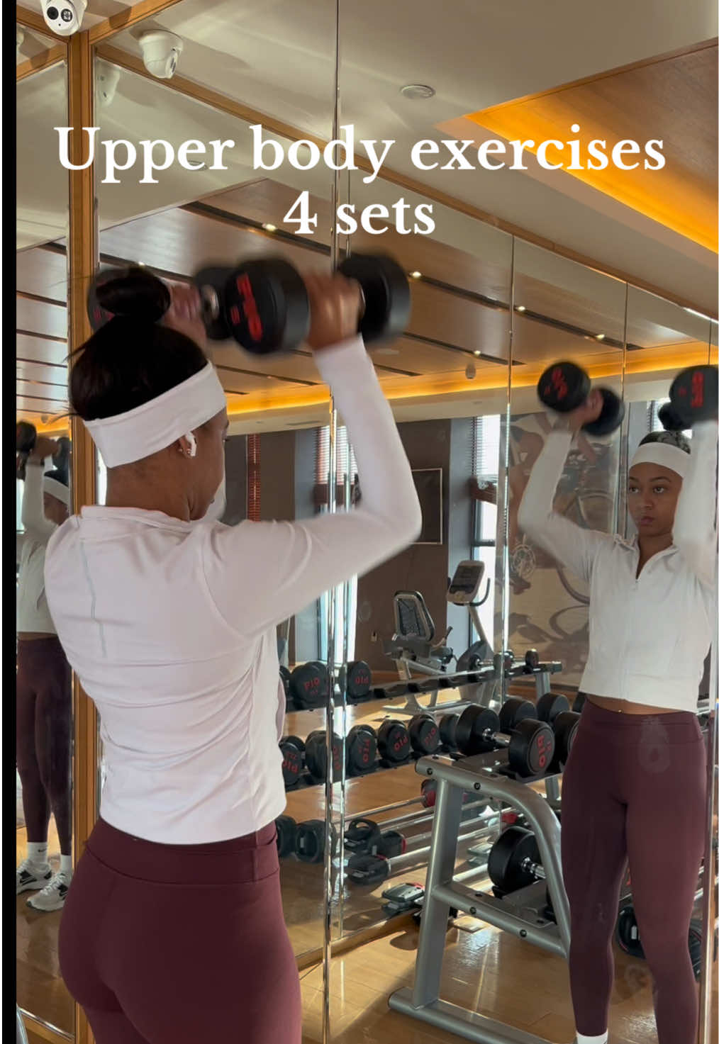 Upper body workout! #GymTok #upperbodyworkouts #GymLife #workoutmotivation #Fitness #fitgirl #workoutroutine  #creatorsearchinsights 