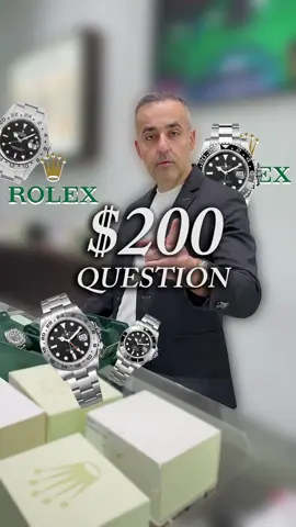 This collector kept his watches in pristine condition for almost 15 years😱 He came in and sold us 4 watches out of his collection, first person to comment how much we paid him for all 4 gets a $200 Zelle from G! GOOD LUCK🍀 • • • #gluxejewelers #miami #cashprize #watchcollector #watchaddict #buyingandselling #mazal #watches #rlx #funmoments #competition #goodluck #guessinggame 