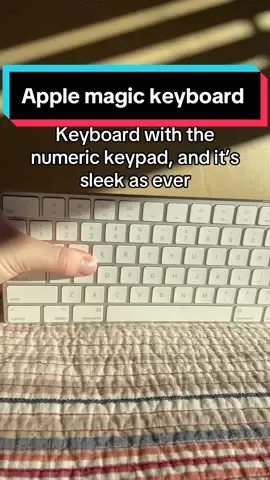 Apple Magic Keyboard with Numeric Keypad: Worth It? #AppleMagicKeyboard #TechReview #DeskSetup #ProductivityTools #AppleGear #tiktokshop 