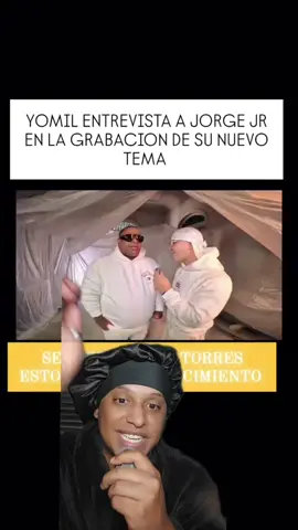 YOMIL Y JORGE JR JUNTOD DE NUEVO 💪 SE UNIERON LAS TORRES 🤩 Yomil aprovecho para hacerle una pequeña entrevista a Jorge jr durante la Grabacion del video se su nuevo tema Blin Blin Blan ablan que se estrena Mañana viernes  #yomil #los4 #jorgejr #cubanosenmiami #cubanosenhouston #greenscreen 