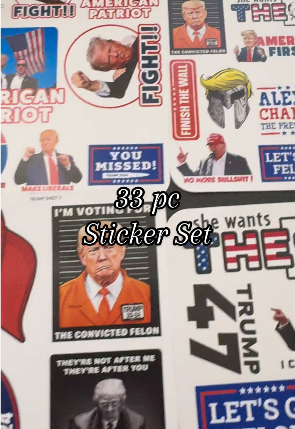 33 ways to level up your vibe 🎨💥 Whether it’s for gifting or decorating, these stickers are IT.  #StickerVibes #QuirkyCool #ShopTikTok #GiftIdeas #BohoStyleFinds #trump2024 #trump #stickers #tiktokshopjumpstartsale #TikTokFinds  #TikTokMadeMeBuyIt    #tiktokshoploveatfirstfind #SelfCare #grwm #elevateyourhome #treasurefinds #sunsetsavings #treasurefinds #seasonalessentials  #selfcarefinds #makecozyhomeaffordable #gift #giftideas #giftguide #treatyourself #tiktokshopholidayhaul #starcreatorcompetition #holidaycreatorsummit #TTSLevelUp #unboxing #shopping#dealhunting #blackfridaydeals #travelinspiration #spotlightfinds #ttsdelight #holidayhaul #newyearnewaura #selfcarefinds #mademyyear #tiktokshopcreatorpicks 