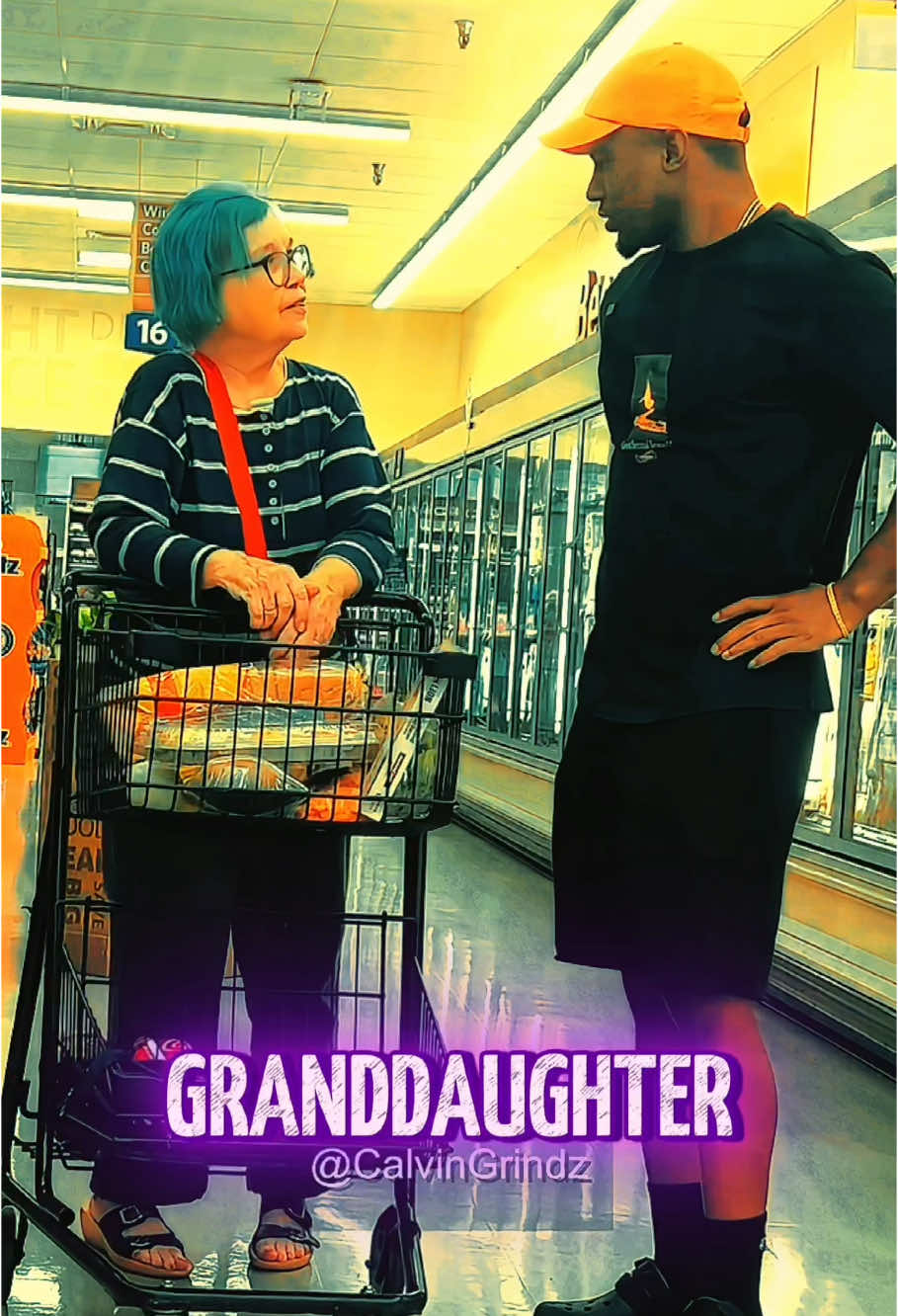 Granddaughter! #calvingrindz #prank #funnyvideo #entertainment #fyp #trending #viralvideo