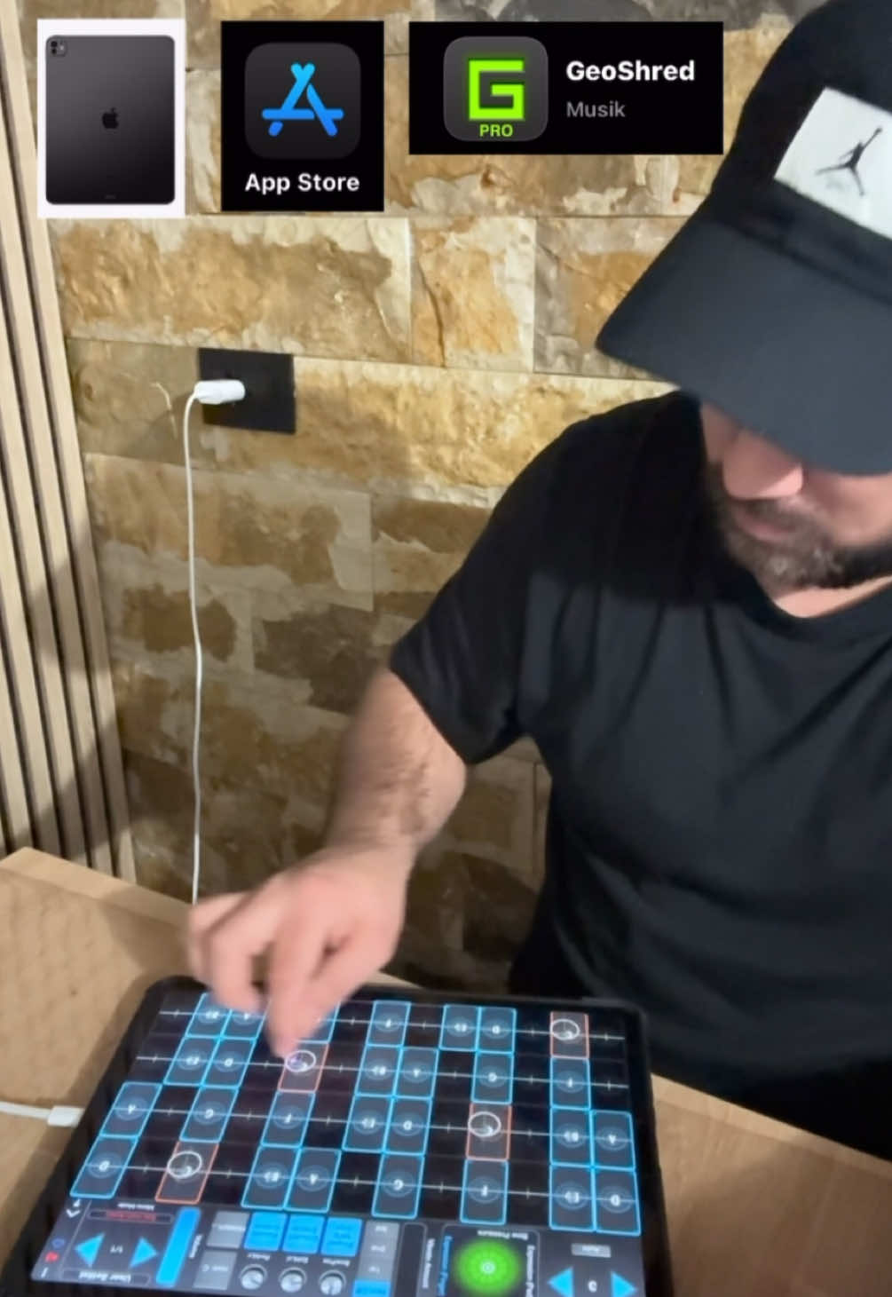 YALLA HABIBI 💙 Ipad-Geoshred 👍🏻 #arab #ArabTikTok #arabia  #foryoupage❤️❤️ #🇸🇦 #🇦🇪  #violin #ipad #gipsy #sukidrummer #sukimusicworld 