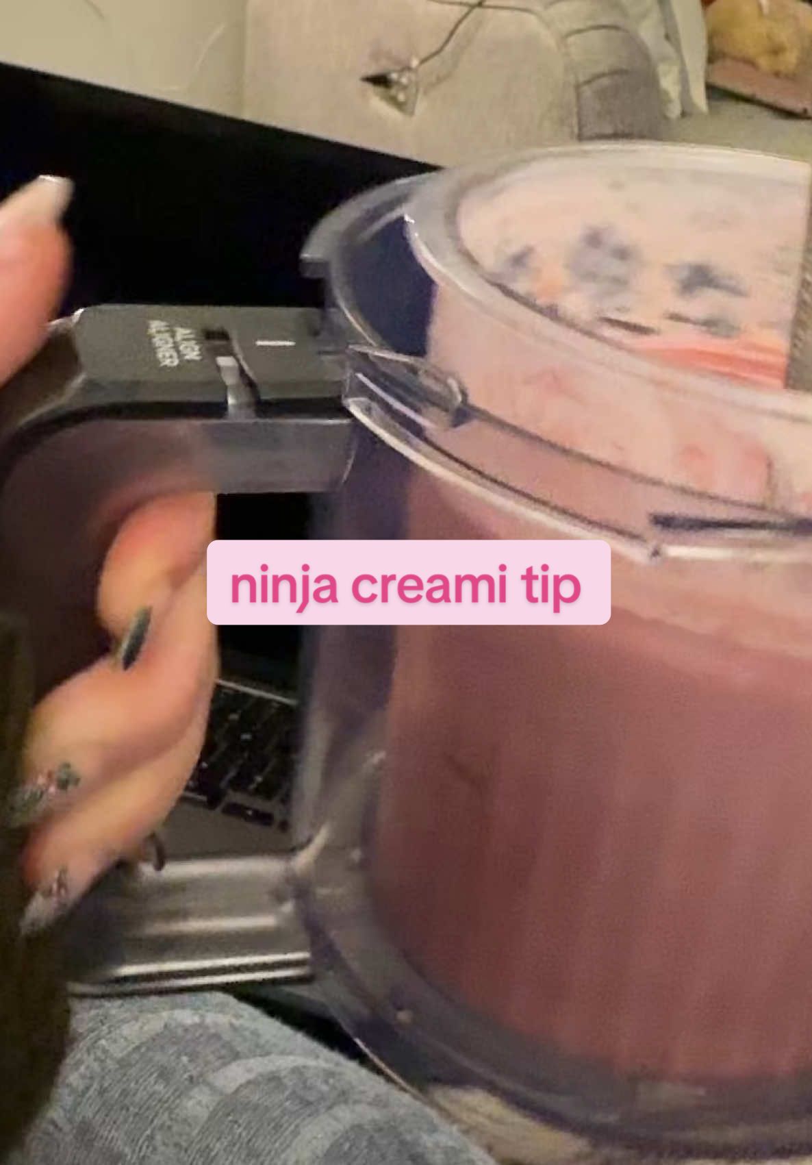Y’all I wish I knew this sooner bc this is a GAME CHANGER for eating your ninja creami creations 🍨  #ninjacreami #ninjacreamitips #ninjakitchen #ninjacreamirecipe #lifehacks #creami 