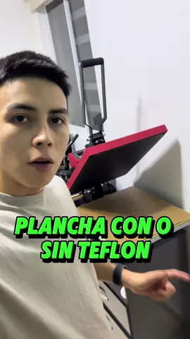 Tu plancha DTF  tiene o no tiene teflon?🚫#playeraspersonalizadas #emprendimiento #planchasublimadora #fpy #foryou #foryoupage 