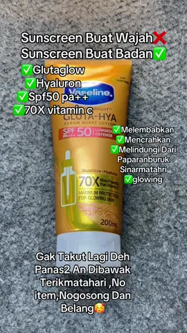 Gak Takut Lagi deh Panas2an Dibawak Terikmatahari no item dan no gosong🥰🫶 @Vaseline Indonesia #vaseline #glutahya #mencerahkankulit #melembabkankulit #glowing #spf50pa➕➕➕ #fyppppppppppppppppppppppp 